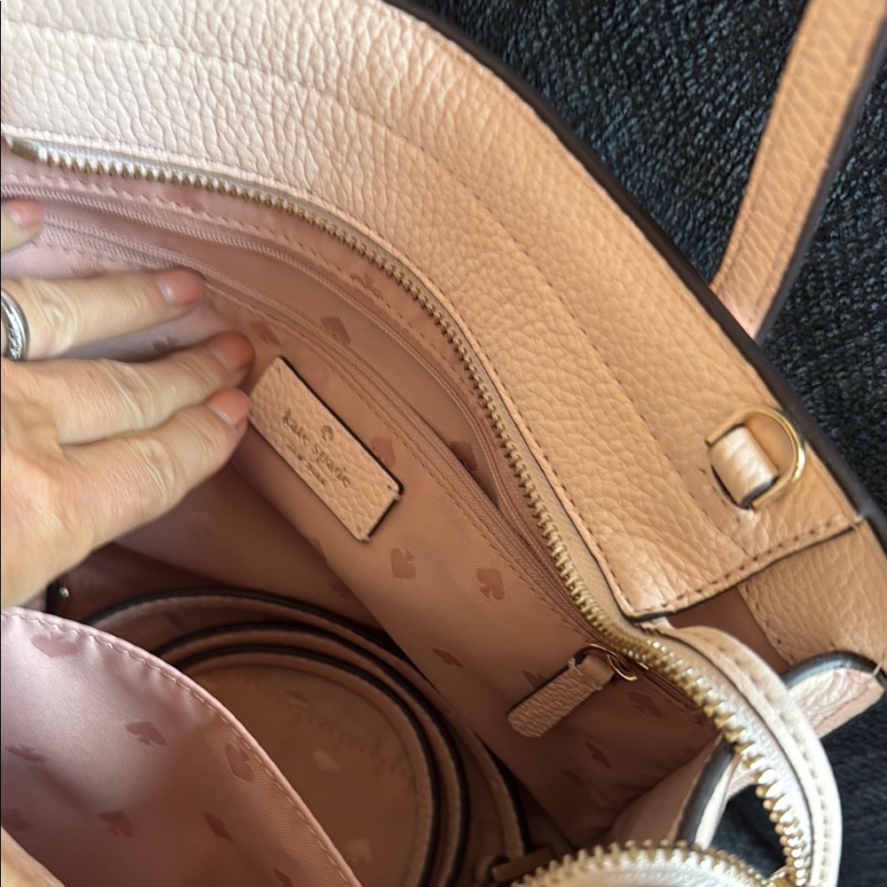 Kate Spade Tan Satchel with Tassels - Picture 4 of 8